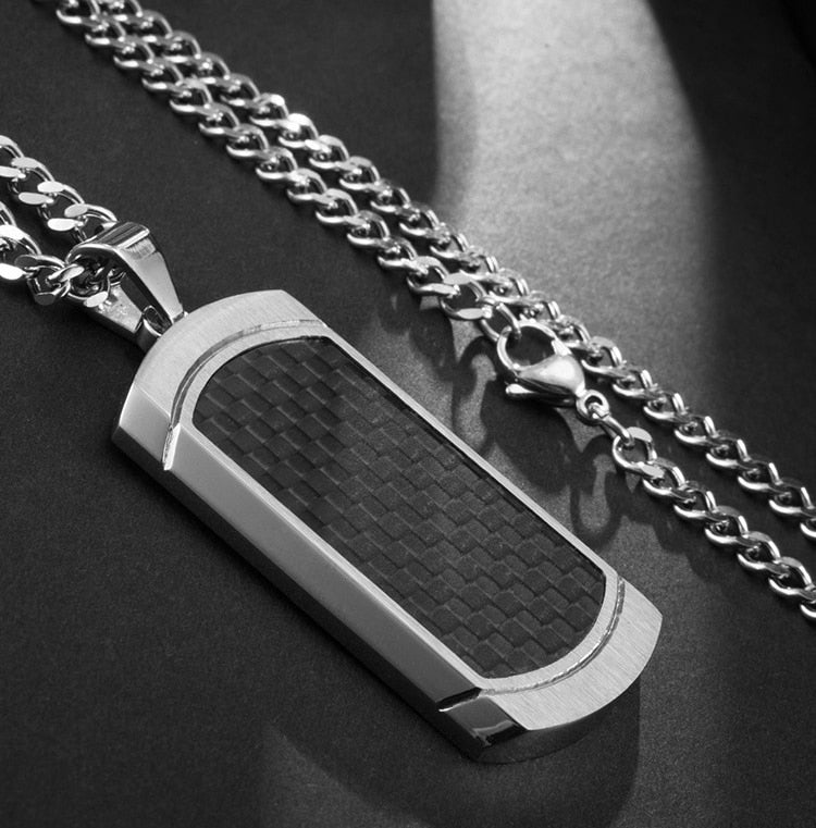 Carbon Fiber Necklace