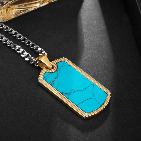 Turquoise Pendant Necklace