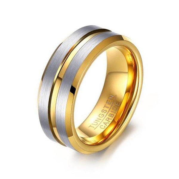 Silver & Gold Two-tone Ring