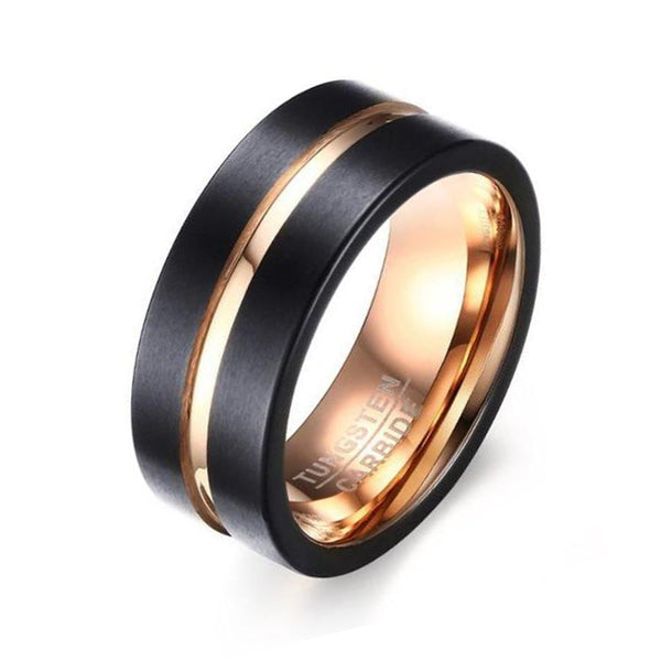 Black & Gold Two-tone Ring